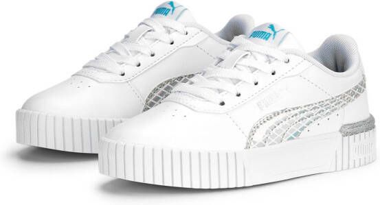 PUMA Carina 2.0 Mermaid kinder sneakers Wit Uitneembare zool - Foto 5
