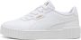 Puma Carina 3.0 sneakers wit goud metallic - Thumbnail 4