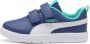 Puma Courtflex V3 V sneakers blauw wit aqua - Thumbnail 3
