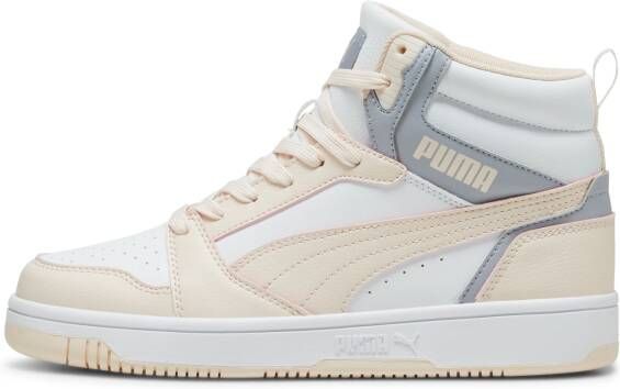 PUMA Dames Sneaker Rebound V6 White grey Fog - Foto 3