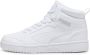 PUMA Rebound v6 hoge sneakerlaarzen laarzen heren sneaker 392326 wit - Thumbnail 2