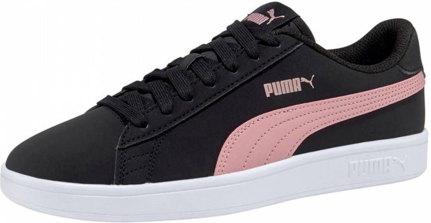 PUMA Smash v2 Buck SD Dames Sneakers Schoenen Zwart - Foto 3