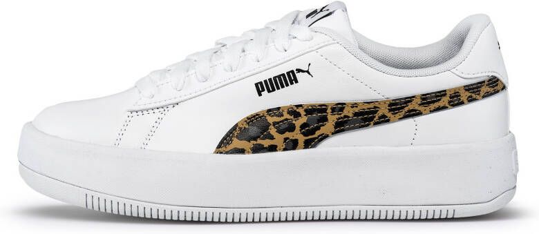 PUMA Lily platform Leo Sneakers Mannen Wit Panterprint - Foto 2