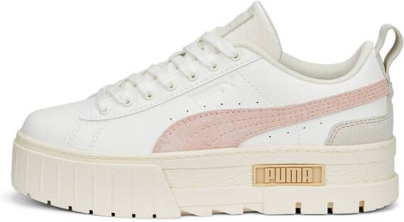 Puma Mayze Thrifted Trendy Sneakers Dames warm white maat: 40.5 beschikbare maaten:37 40.5 - Foto 14