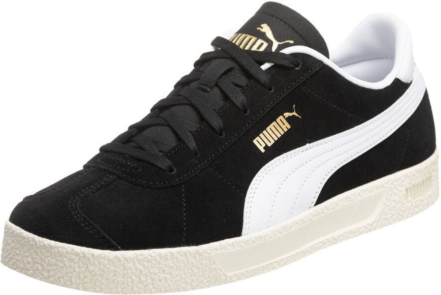 PUMA Club Unisex Sneakers Black White Gold Ivory Glow - Foto 7