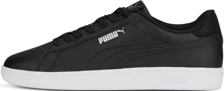 PUMA SMASH 3.0 L herensneaker leer 390987 02 zwart - Foto 2