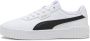 PUMA Carina 3.0 Dames Sneakers White- Black- Gold - Thumbnail 4