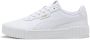 PUMA Carina 3.0 dames sneaker leren schoenen 400365 01 wit - Thumbnail 6