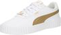 PUMA Carina 3.0 DayINight Dames Sneakers White- Gold - Thumbnail 2