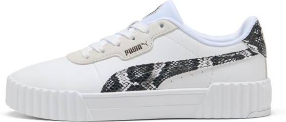 Puma Carina 3.0 Snake Chic snekaers wit grijs zwart - Foto 2