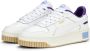 PUMA Carina Street Sportschoen Dames Wit blauw - Thumbnail 3