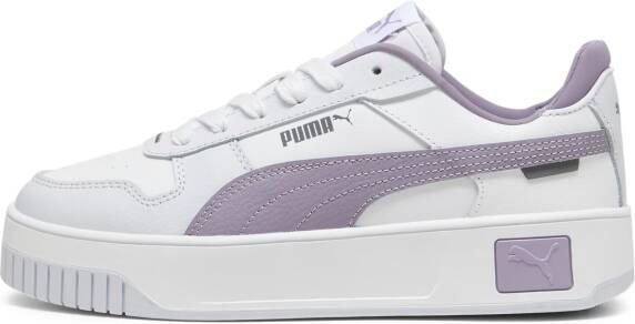 PUMA Carina Street Dames Sneakers White-Pale Plum-Silver Mist - Foto 5