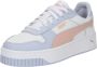 Puma Carina Street sneakers wit roze lichtblauw - Thumbnail 3