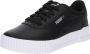 PUMA Carina L Sneakers Dames Black- White- Silver - Thumbnail 6