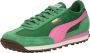 Puma Easy Rider Vintage sneakers groen roze - Thumbnail 2