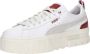 Puma Mayze Lth Wn's sneakers wit rood ecru - Thumbnail 3