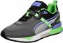 PUMA SELECT Mirage Tech Sneakers Heren Castlerock Elektro Green - Thumbnail 6