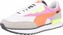 PUMA Future Rider Play On Lage sneakers Leren Sneaker Dames Wit - Thumbnail 3