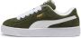 Puma Suede XL dark olive white Groen Suede Lage sneakers Unisex - Thumbnail 8