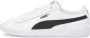 PUMA Vikky v3 Lthr Dames Sneakers White Black - Thumbnail 2