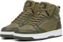 Puma Rebound V6 Mid sneakers groen Polyester 38 - Thumbnail 2