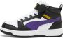 PUMA Rebound V6 Mid AC+ PS Unisex Sneakers White-Team Violet- Black - Thumbnail 2