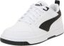 Puma Rebound V6 Low Fashion sneakers Schoenen white black black maat: 36 beschikbare maaten:36 37.5 38.5 39 - Thumbnail 3