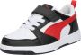 Puma Rebound v6 Low sneakers wit rood zwart Imitatieleer 28 - Thumbnail 6