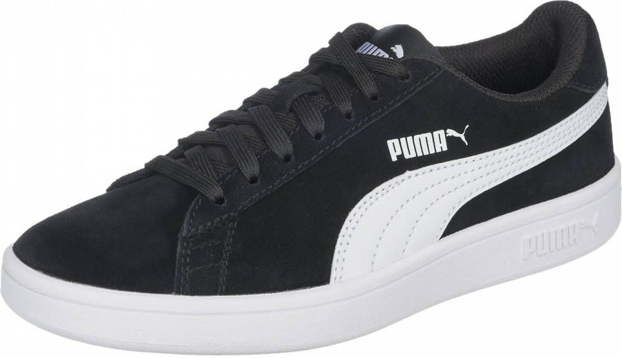PUMA Smash v2 SD Jr Kinderen Sneakers Black- White - Foto 5
