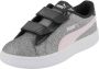 Puma Smash V2 Glits Glam meisjes sneakers - Thumbnail 11