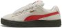 Puma Suede sneakers lichtgrijs rood - Thumbnail 3