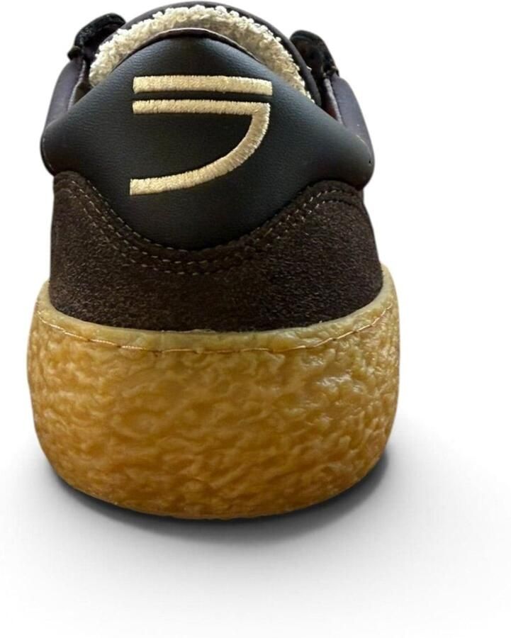 Puraai Sneakers laag 'CABERNET' bruin - Foto 2