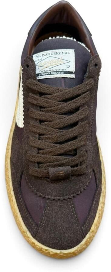 Puraai Sneakers laag 'CABERNET' bruin - Foto 3