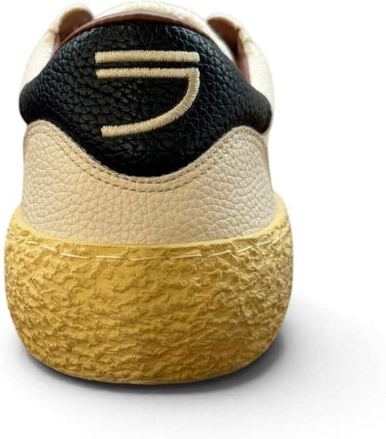 PURAAI Lage Sneakers Dames 1.01 Vintage Leer Beige - Foto 18