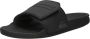 Quiksilver Rivi Slide Adjust Slippers Black grey black - Thumbnail 3