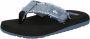 Quiksilver Monkey Abyss Youth Jongens Slippers Blue Black - Thumbnail 3