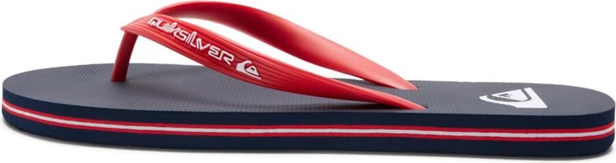 QUIKSILVER Teenslippers 'Molokai' rood wit - Foto 5