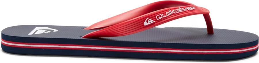 QUIKSILVER Teenslippers 'Molokai' rood wit - Foto 6