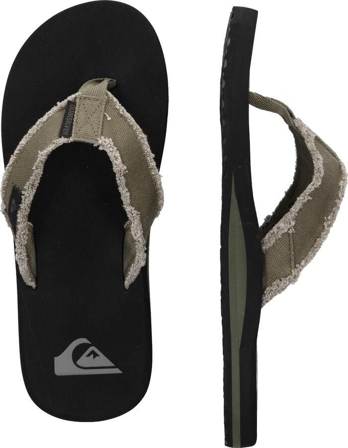 Quiksilver Monkey Abyss Heren Slippers Green Black Brown - Foto 4