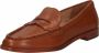 Lauren Ralph Lauren Pennyloafers van leer met labeldetail model 'WYNNIE' - Thumbnail 3