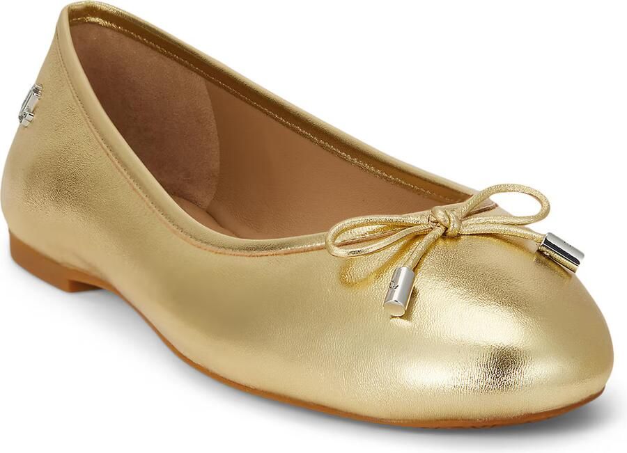 Lauren Ralph Lauren Ballerina van echt schapenleer