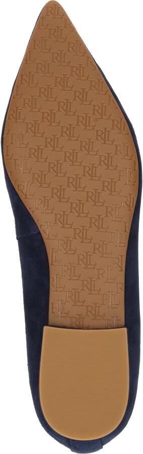 Lauren Ralph Lauren Ballerinas Londyn-Flats-Ballet in blauw - Foto 4