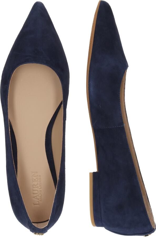Lauren Ralph Lauren Ballerinas Londyn-Flats-Ballet in blauw - Foto 2