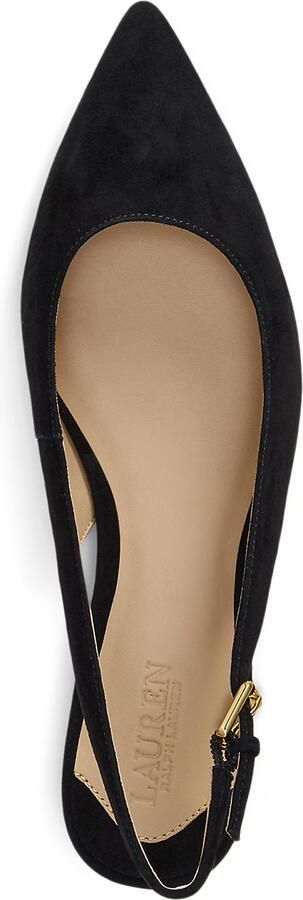 Lauren Ralph Lauren Sandalen met hak Londyn Slbck-Flats-Slingback in zwart - Foto 4