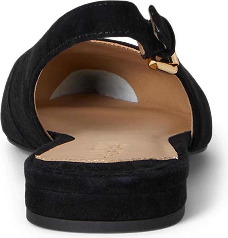 Lauren Ralph Lauren Sandalen met hak Londyn Slbck-Flats-Slingback in zwart - Foto 2
