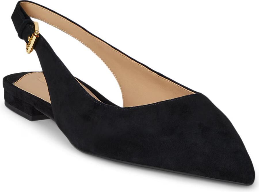 Lauren Ralph Lauren Sandalen met hak Londyn Slbck-Flats-Slingback in zwart - Foto 3