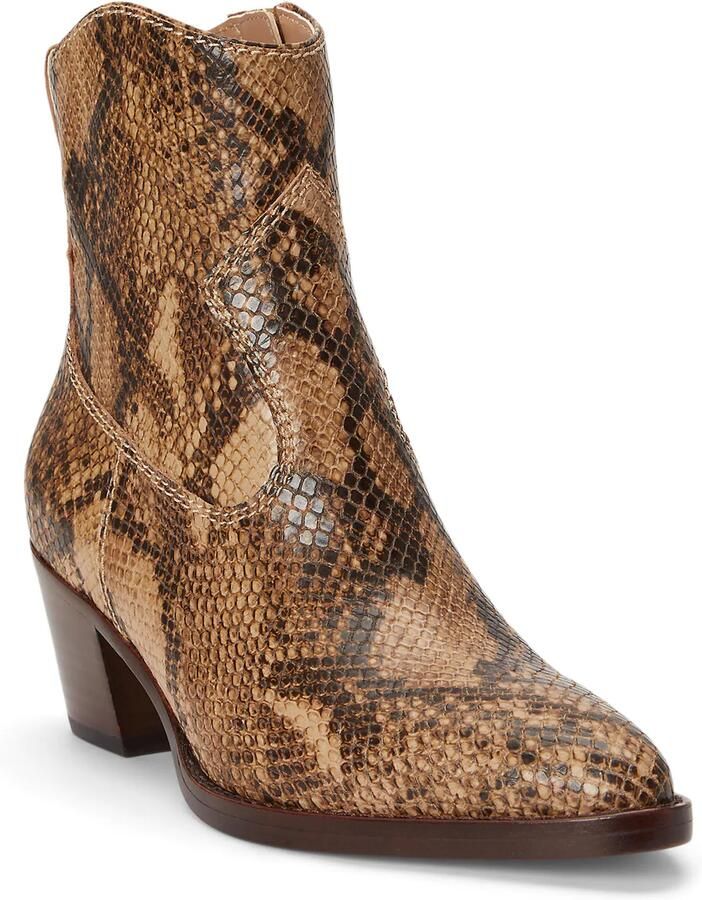 Lauren Ralph Lauren Cowboylaarzen 'HARPHER' bruin lichtbruin zwart