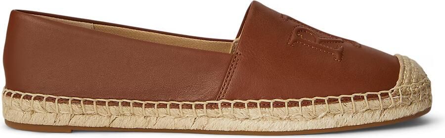 LAUREN RALPH LAUREN Espadrilles Dames Cameryn Lg 2 Maat: 39 Materiaal: Textiel Kleur: Bruin - Foto 9