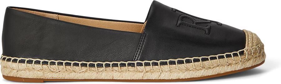 LAUREN RALPH LAUREN Espadrilles Dames Cameryn Lg 2 Maat: 38 Materiaal: Leer Kleur: Zwart - Foto 9