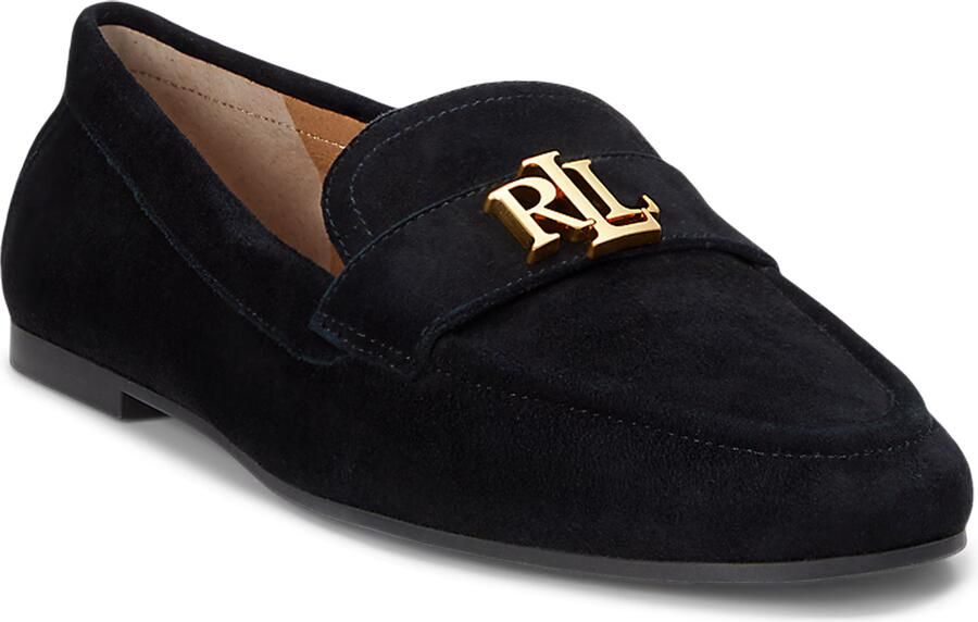 LAUREN RALPH LAUREN Loafers Dames Averi Iii Flats Maat: 40 Materiaal: Suède Kleur: Zwart - Foto 11